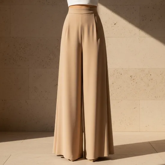 Riva Wide-Leg Palazzo Pantolon